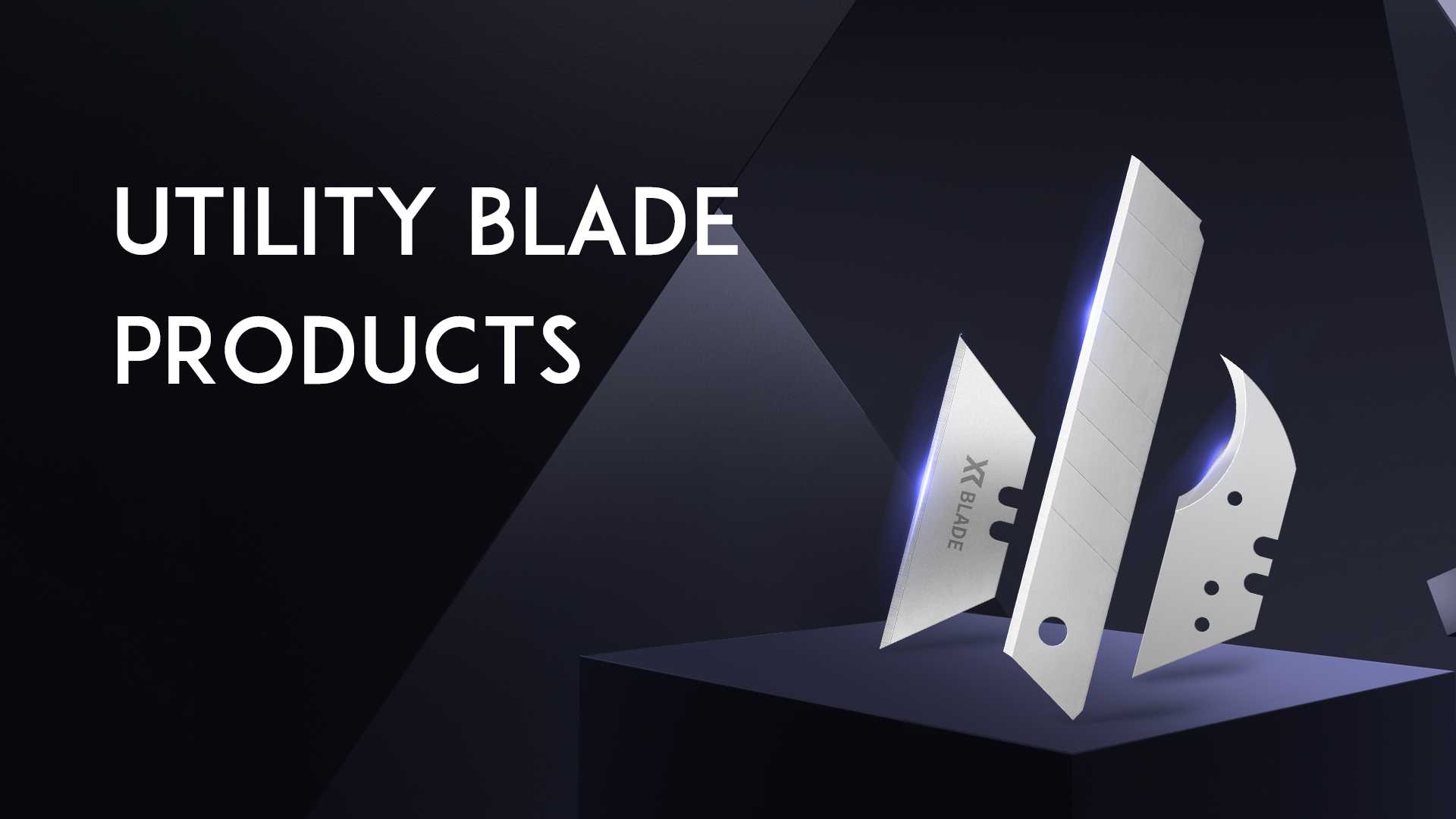 Xirui blade production line for utility blades.