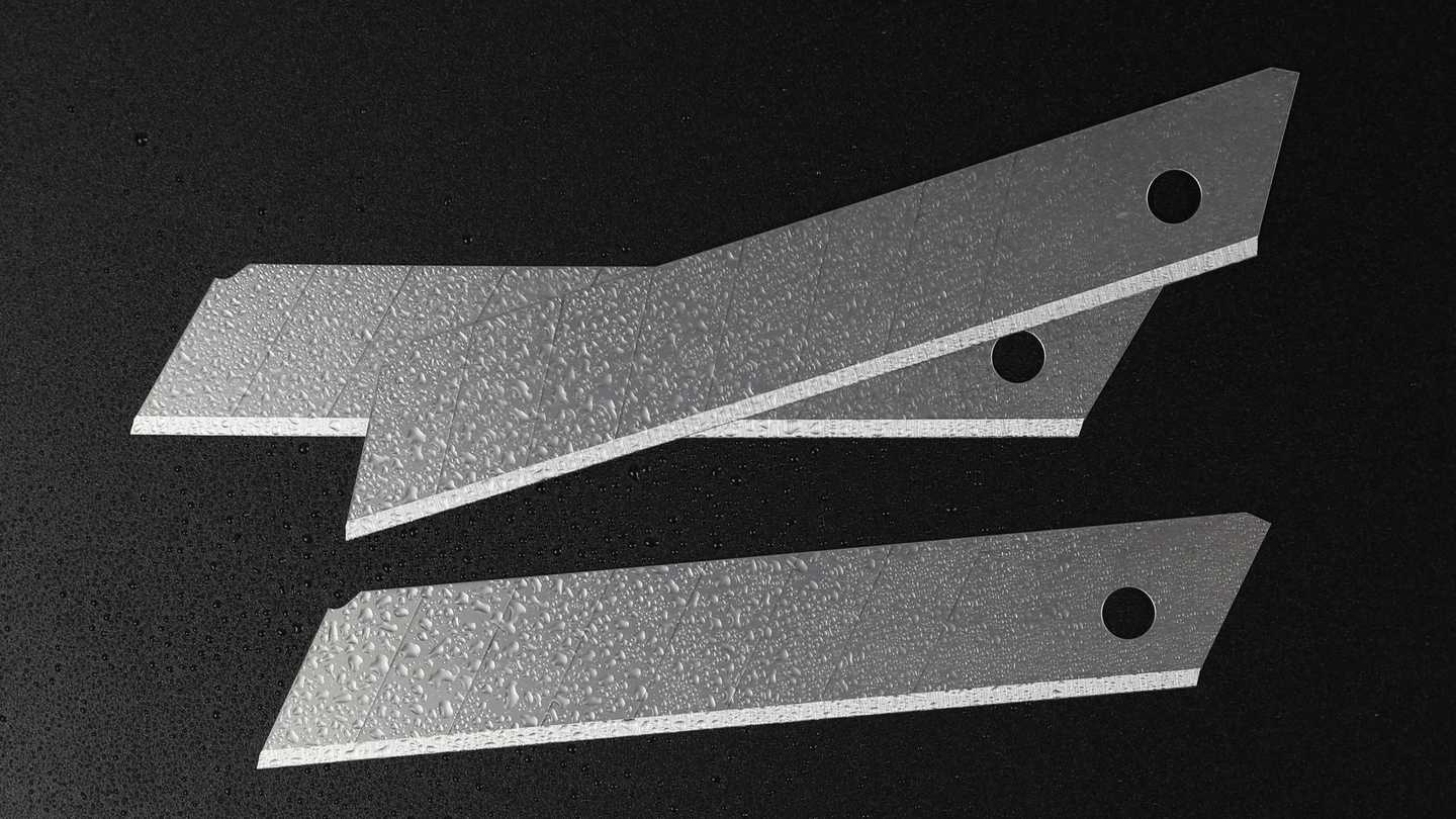 Stainless steel material makes it lasting a longer time in wet condition.