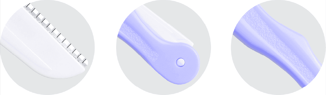 XR #25 retractable eyebrow trimmer detail view