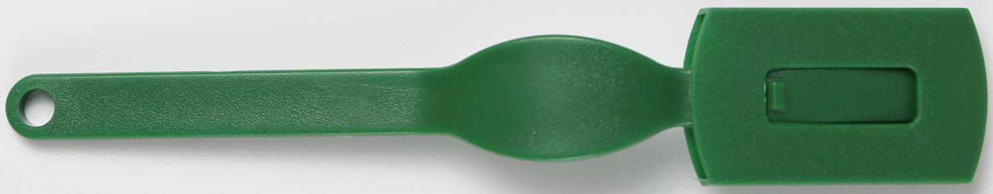 baker blade handle in dark green