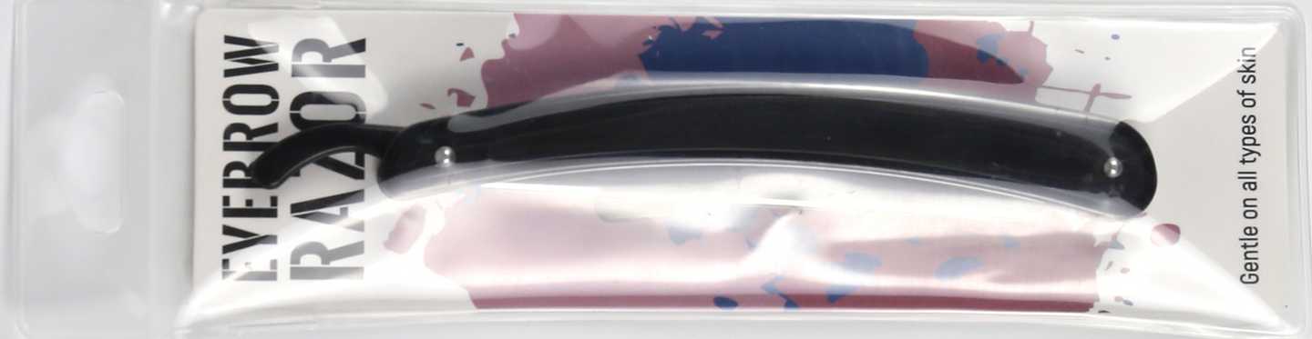 hair shaping razor handle in black