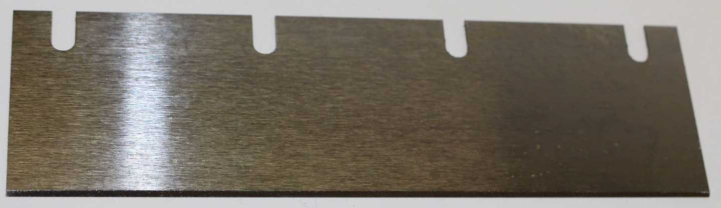 stripper blade with four-bolts