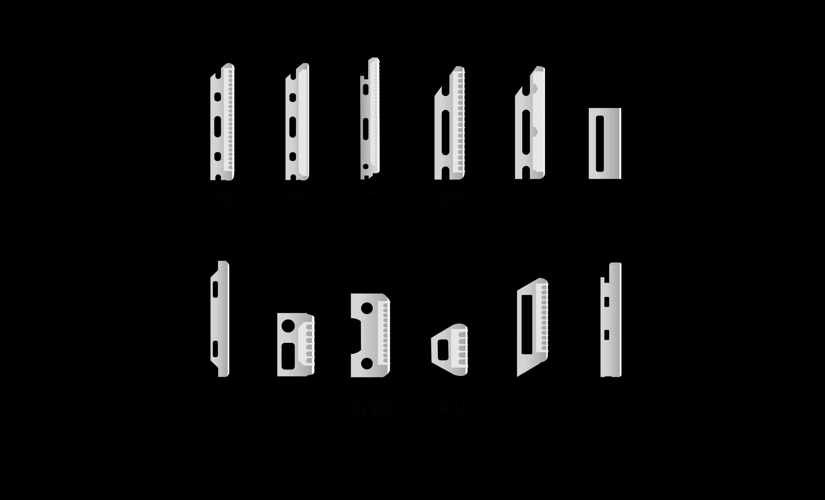 Eyebrow Trimmer Razor Blades