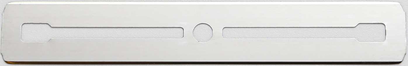 Small straight razor blade